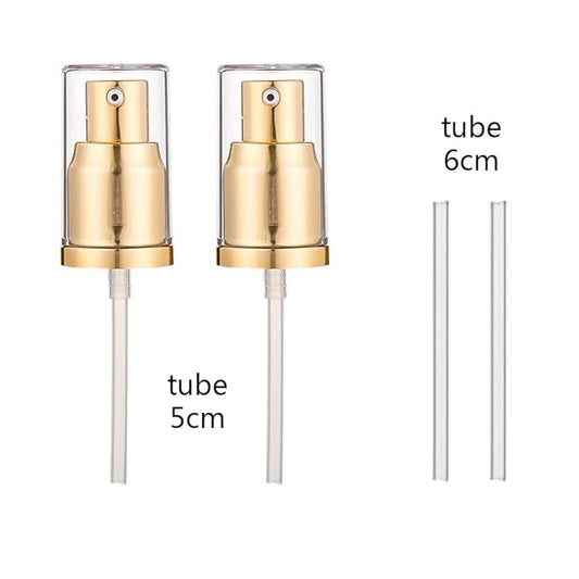 （3 colors）2 Pack Upgrade Foundation Pump Replacement for MAC and EL Double Wear Foundation(Gold)