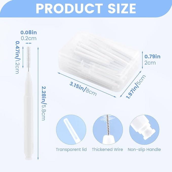 Shower Head Cleaning Brush for Small Hole, 40Pcs Multisize Shower Head Cleaner Picks, Anti Clogging Showerhead Cleaner Brushes for Nozzle Pore Gaps Keyboard