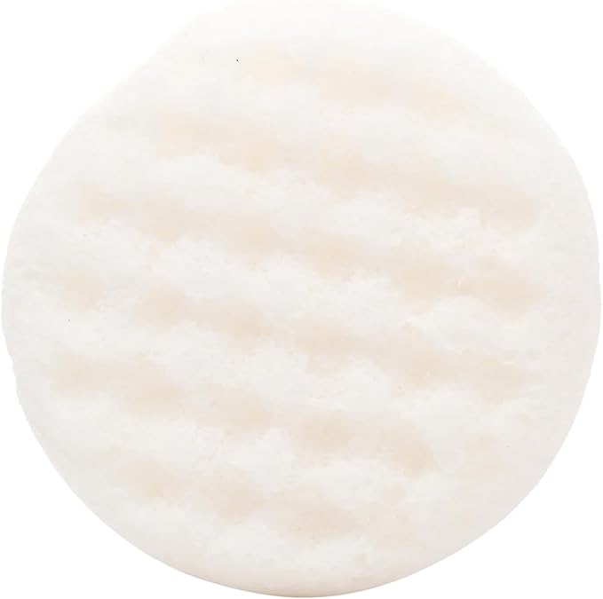 Soap Sponge and Exfoliating Body Buffer, 7 Ounce Scrub with Shea Butter and Essential Oils, Creamy Coconut