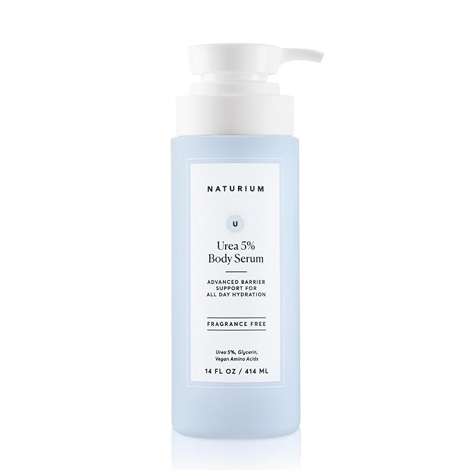 Naturium Urea 5% Body Serum, Lightweight, Hydrating Serum with Nourishing & Soothing Benefits for Barrier Support, Vegan & Cruelty-Free, 14 oz