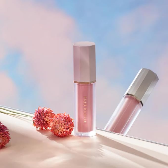 DEAR DAHLIA Petal Drop Liquid Blush – Multi-Use, High-Pigment, Lightweight & Long-Lasting, Dewy Finish, Vegan & Cruelty-Free, for Sensitive Skin, 4g – BARELY
