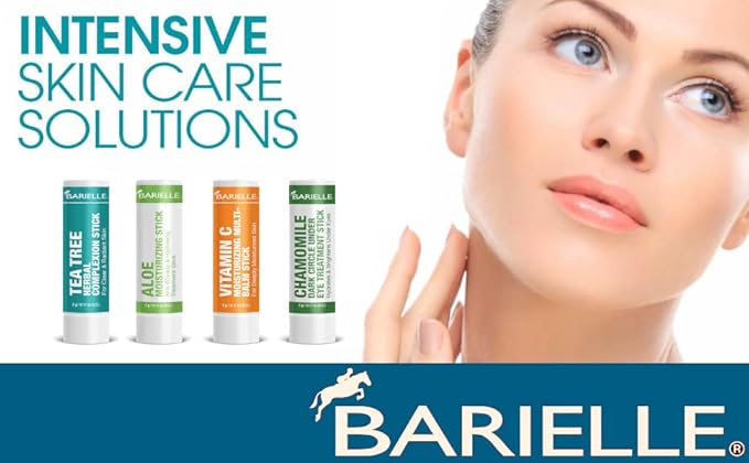 BARIELLE Aloe Moisturizing Stick - Anti-Wrinkle & Hydrating Facial Treatment Stick,Travel Size