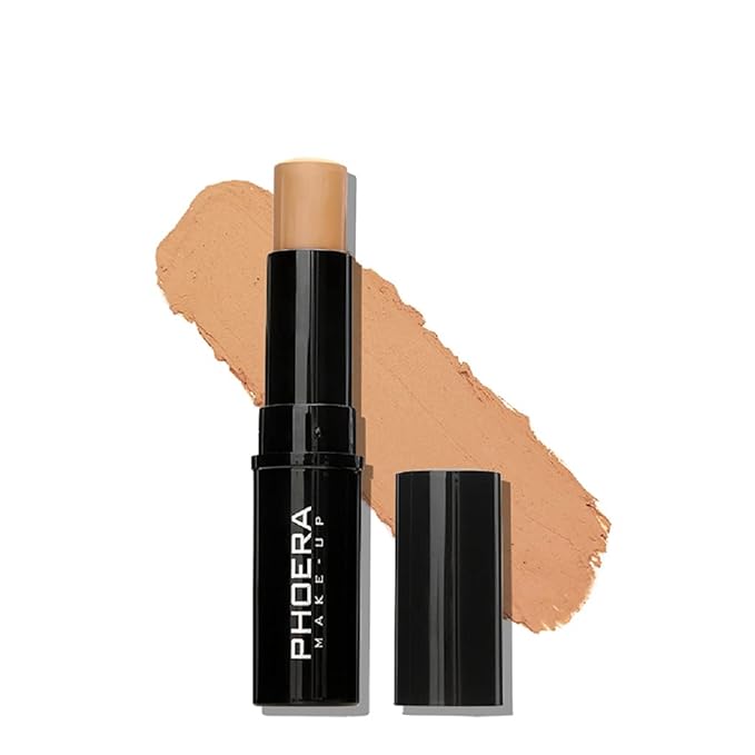 MISKEEN Concealer Stick Highlighter Pen Contour Stick, Concealer Full Coverage, Waterproof Concealer Creamy Stick Contour Makeup for Eyes and Dark Circles (205 Wheat)