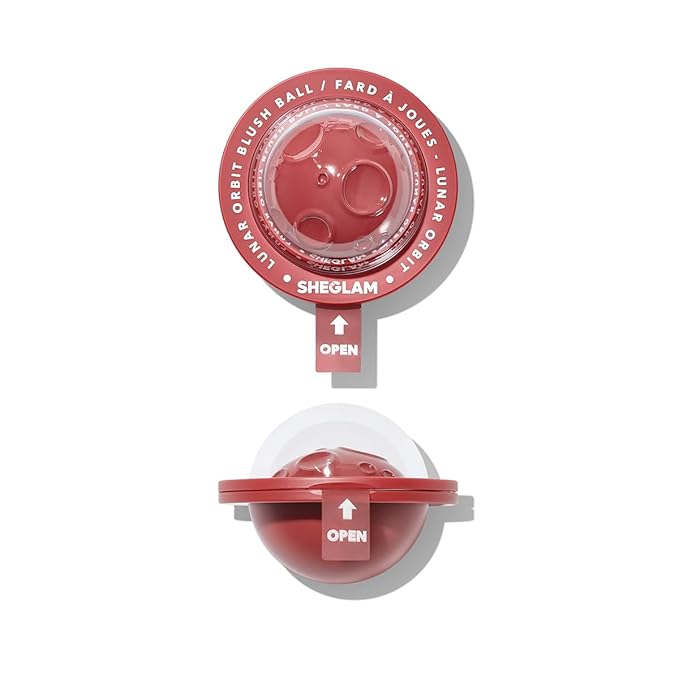 SHEGLAM Lunar Orbit Blush Ball Creamy Lightweight Smooth Blendabl Long-lasting All-Day Face Enhancing Makeup Color-Gravity