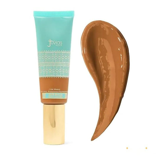 Juvia's Place I Am Magic Natural Radiance Foundation - 230Malawi - Full Coverage Liquid Foundation Makeup for Dry, Mature, Aging, and Combination Skin - Lightweight Longwear Base with Radiant Finish