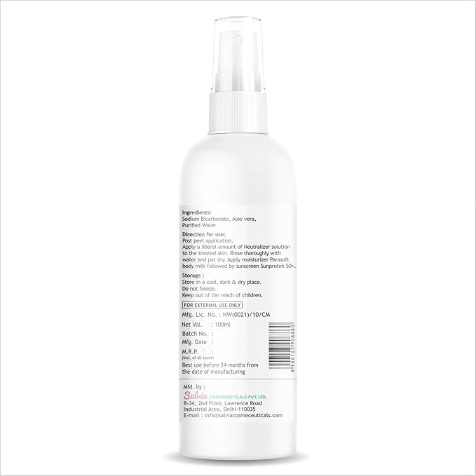 Getrid Chemical Peel Neutralizer - 3.38 fl oz / 100ml | Parent (3.38 Fl Oz) (3.38 Fl Oz)