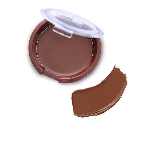 MAEPEOR Matte Cream Bronzer 6 Colors Face Sculpting Contour Bronzers Palette Long Lasting SweatProof Face Bronzer (04 Teddy)
