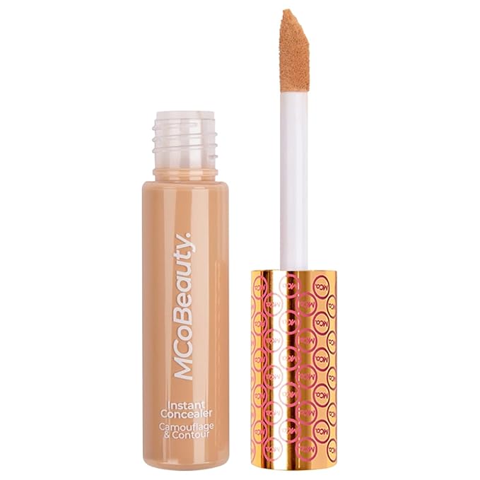 MCoBeauty Instant Concealer Camouflage & Contour, Medium, Perfecting Contour with Flawless Coverage, Vegan, Cruelty Free Cosmetics