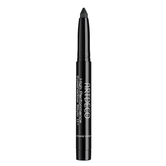 ARTDECO High Performance Eyeshadow Stylo – Black №1 – 3in1 Stick: Eyeshadow, Eyeliner & Kajal – Glides On & Blends Easily – Up to 10 Hours of Wear – Eye Makeup – Pencil – 0.04 Oz