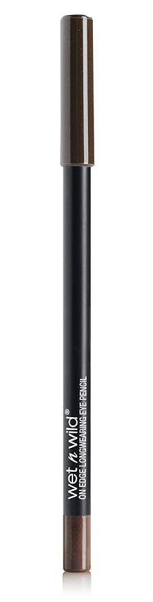 wet n wild Eyeliner Pencil On Edge Longwearing Matte Eye Liner, Long Lasting, Smudge Proof, Fade Resistant, Highly Pigmented, Creamy Smooth Soft Gliding, Dark Brown,Wooden You Know (Pack of 2)