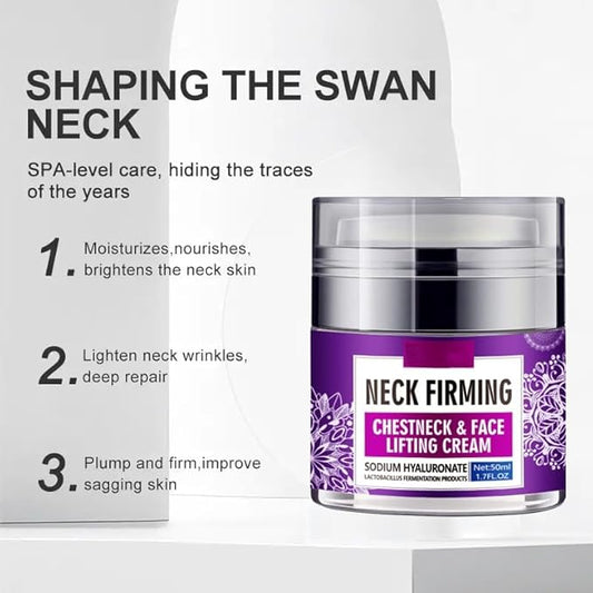 Collagen Face & Neck Firming Cream - Best for Tightening Sagging Skin, Tighten & Lift Firming Neck Cream Anti-Aging Neck Wrinkle Creams Day & Night Neck Cream Moisturizing for Sensitive Skin