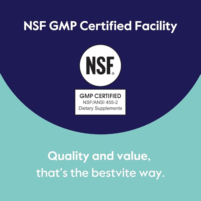 BESTVITE Melatonin 20mg (240 Vegetarian Capsules) (120 x 2) - No Stearates - Vegan - Non GMO - Gluten Free