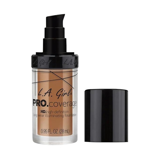 L.A. Girl Pro.Coverage Illuminating Foundation, Sand GLM650