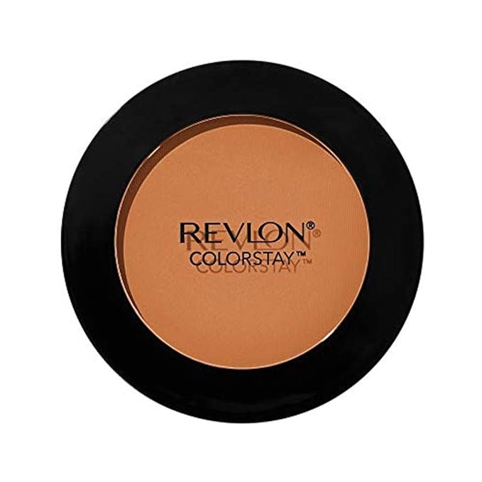 Revlon Powder Foundation, ColorStay Face Makeup, Longwearing, Oil Free-Fragrance Free, Noncomedogenic, Cappuccino (410)