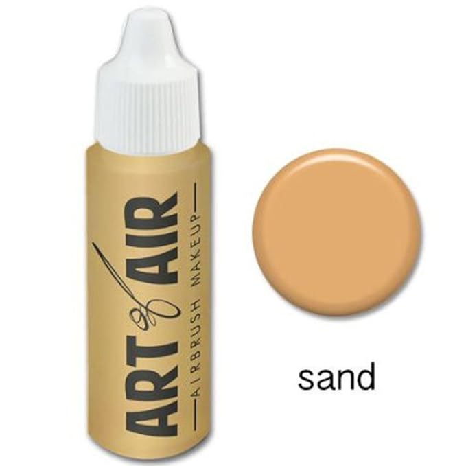 Airbrush Makeup - Foundation 1/2oz Bottle Choose Color (Sand)