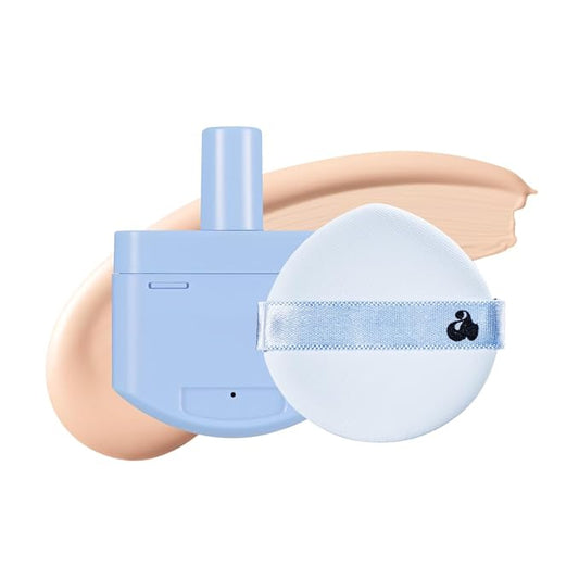 [Unleashia] Babe Skin Baby Blue Cushion Re-Feel #Foundation #Cushion Foundation #Base Make-up (Re-Feel 21N, 0.52 Fl Oz)