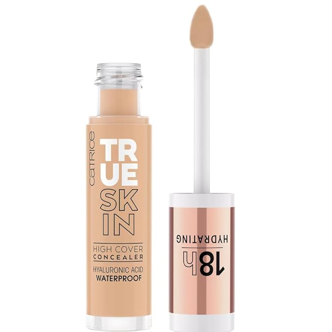 Catrice | True Skin High Cover Concealer (039 | Warm Olive) | Waterproof & Lightweight for Soft Matte Look | With Hyaluronic Acid & Lasts Up to 18 Hours | Vegan, Cruelty Free