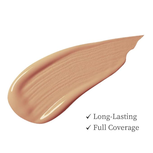 TUNBOT Long Lasting Concealer Foundation, SPF 50, Makeup to Cover Facial Imperfections, Unscented Foundation for All Skin Types (30ml)