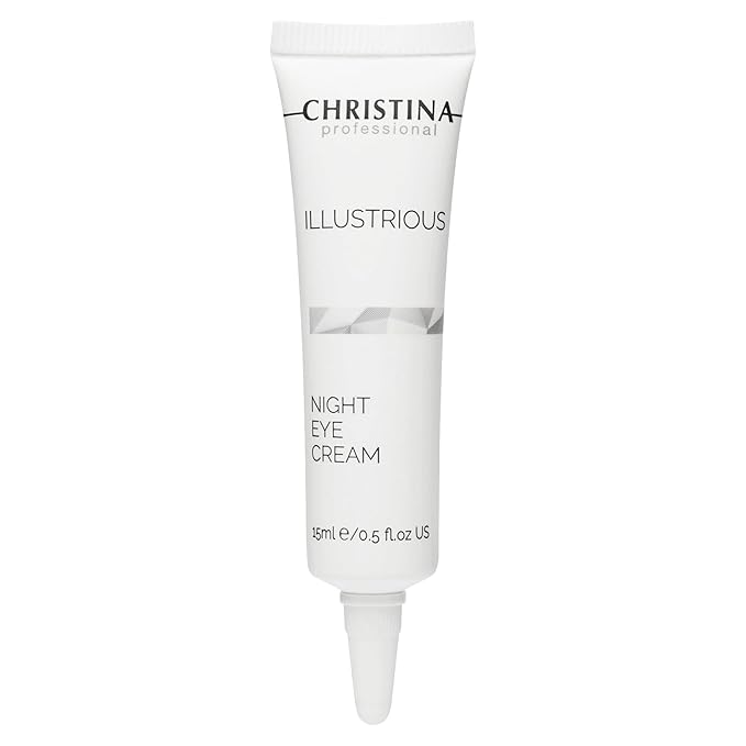 -CHRISTINA- Illustrious Night Eye Cream with Retinol and Vitamin C | Under Eye Cream Revitalizes, Brightens, Nourishes the Skin | Night Cream for All Skin Types 15ml