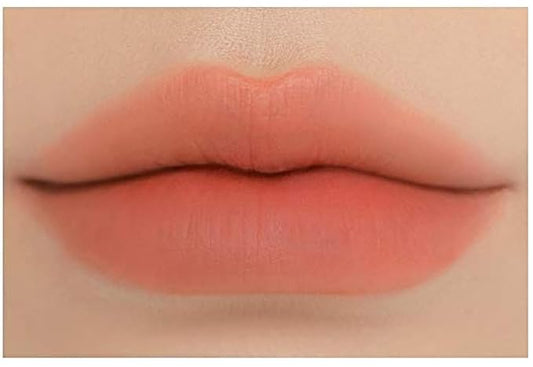 3CE BLUR WATER TINT(4.6g) soft lip with less smear with a blurry finish (#LAYDOWN) with sun cream(1ml*3ea)