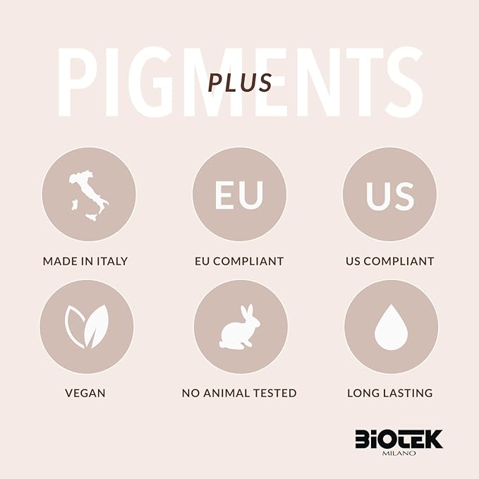 Biotek Lip Pigment for Permanent Makeup - Brick Red Color for Lip - Made in Italy - Kelly 0,24 fl.oz.