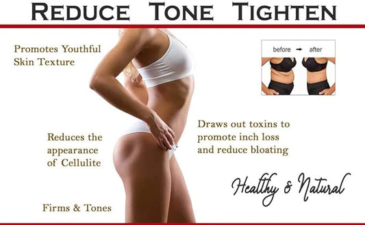 Detox Spa Mud Seaweed Enriched Anti-Cellulite Body Mask for Toning, Tightening and Improving Skin Health