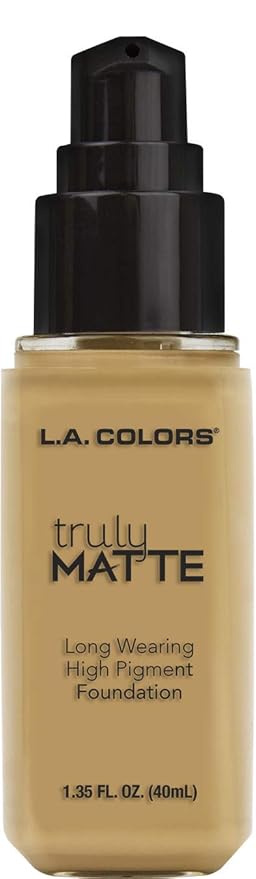 L.A. COLORS Truly Matte Foundation, Nude CLM353