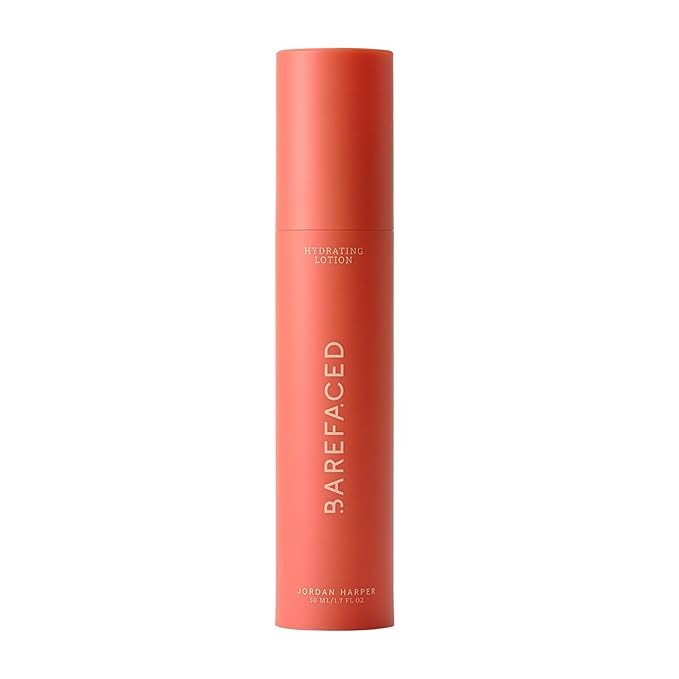 Barefaced Hydrating Lotion 50mL - Oil Free, Lightweight Moisturizer with Niacinamide, Hyaluronic Acid & Ceramides - Anti-Aging, Calms Redness, and Improves Skin
