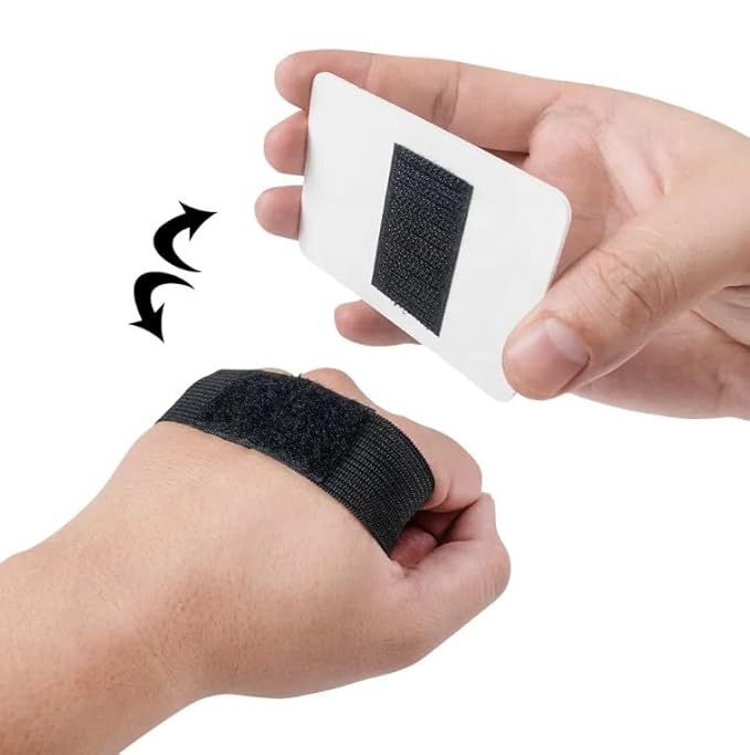 2 Pieces Eyelash Extension Hand Plate - Lash Holder - Durable Acrylic Lash Palette with Wrist Strap - Lash Pallet for Lash Extensions - Eyelash Extension Tray 7-14 mm