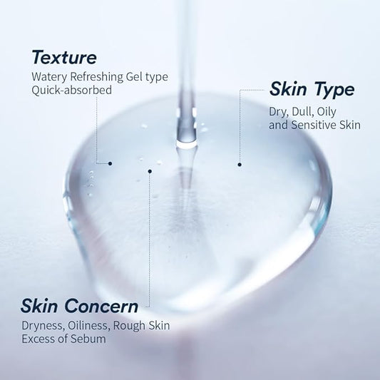 Another FACE PEPTATHENOL™ Aqua Balance Toner 4.05 Fl. Oz, Daily Moisturizer for Dry Skin, Exfoliating for Smooth Skin, Sebum Control, Non-Irritation for Sensitive Skin, Vegan, Korean Skin Care