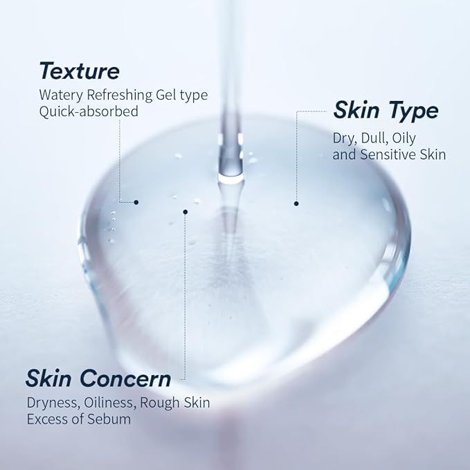 Another FACE PEPTATHENOL™ Aqua Balance Toner 4.05 Fl. Oz, Daily Moisturizer for Dry Skin, Exfoliating for Smooth Skin, Sebum Control, Non-Irritation for Sensitive Skin, Vegan, Korean Skin Care