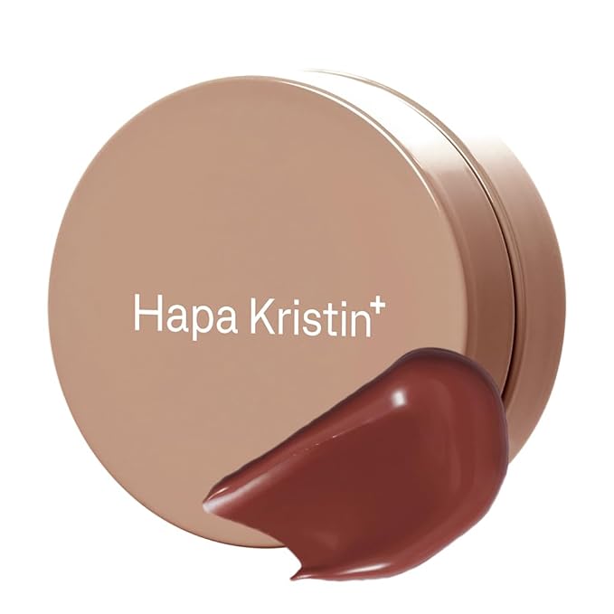 Gleam Glow Lip and Blush – Silky Smooth, Blendable Makeup in Red, Coral, Pink, Lavender, Beige Shades | perfectly pairs with HapaKristin Colored Contacts, 0.148 Oz (4.2g) (Mocha Rose 503)