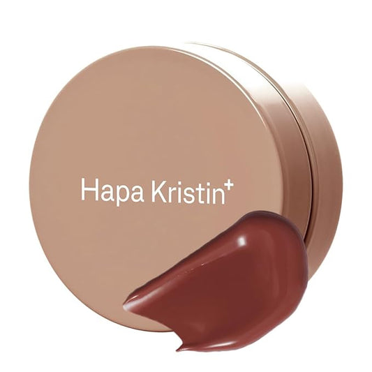 Gleam Glow Lip and Blush – Silky Smooth, Blendable Makeup in Red, Coral, Pink, Lavender, Beige Shades | perfectly pairs with HapaKristin Colored Contacts, 0.148 Oz (4.2g) (Mocha Rose 503)