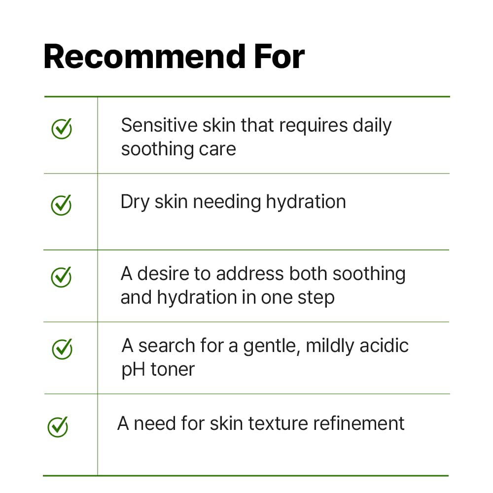 AVCA CICA Rebalancing Essence Facial Toner - Korean Toner with Centella Asiatica for Hydrating & Soothing, ph5.5 Trouble Care, Korean Skin Care (1L/33.8fl.oz.)