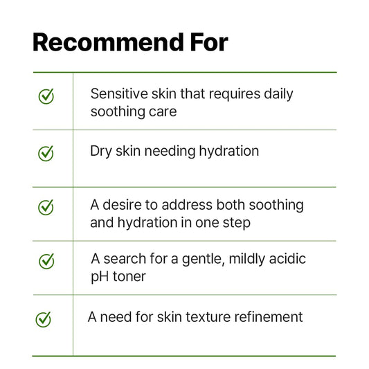 AVCA CICA Rebalancing Essence Facial Toner - Korean Toner with Centella Asiatica for Hydrating & Soothing, ph5.5 Trouble Care, Korean Skin Care (1L/33.8fl.oz.)