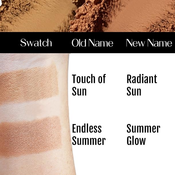 Organic Bronzer 100% Natural Matte Pressed Powder, Made in USA, Summer Glow