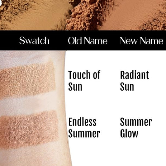 Organic Bronzer 100% Natural Matte Pressed Powder, Made in USA, Summer Glow