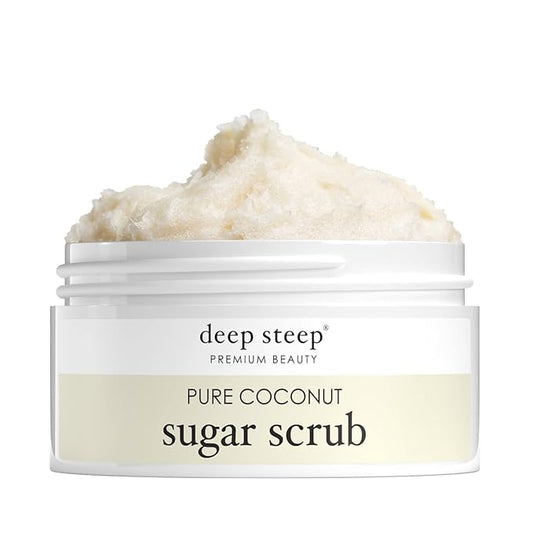 Deep Steep Sugar Scrub, 8oz (Pure Coconut)