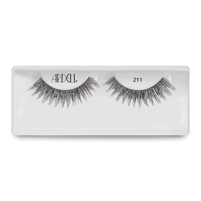 Ardell False Eyelashes Double up 211, Delicate Feminine Aura effect, 4 pack