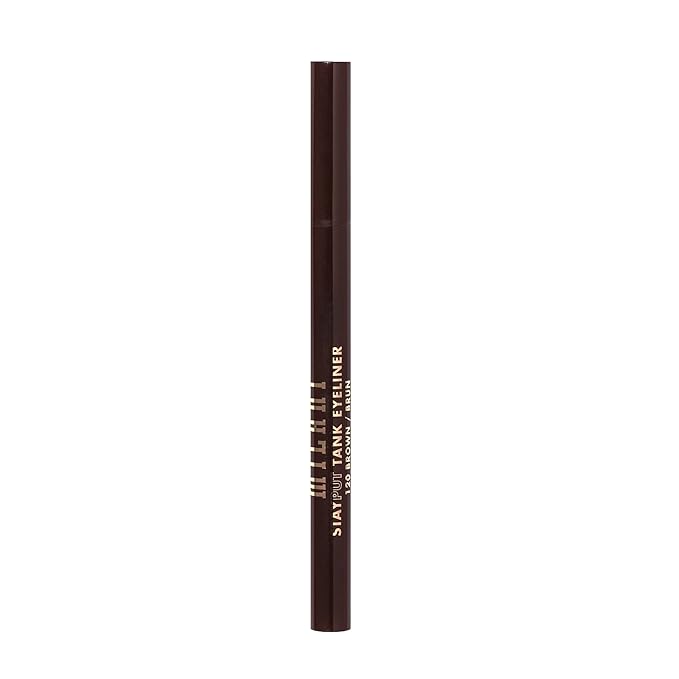 Milani The Tank Liquid Eyeliner - No-Skip Liquid Eyeliner Pen, Waterproof Formula, Makeup Pen, Long Lasting & Smudgeproof - 120 Brown