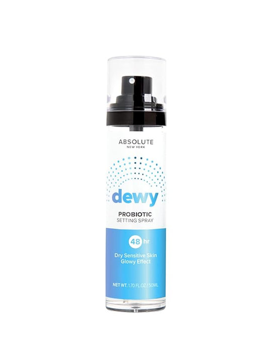 Absolute New York Face Mist, Dry Sensitive Skin, Oil Control, Nourishing Skin, Brighten Skin, Soothe and Provide Hydration (1.70 fl oz, Dewy Probiotic Spray)