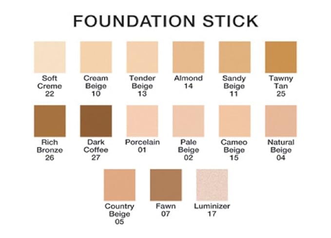 Creamy Conditioning Foundation Stick Buildable Coverage Hypoallergenic (Rich Bronze)