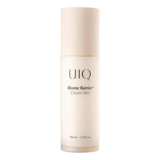 UIQ Biome Barrier Cream Mist - Facial Barrier Mist for Hydration & Skin Barrier Repair, Microbiome-Based Korean Skin Care, 3.38 fl oz