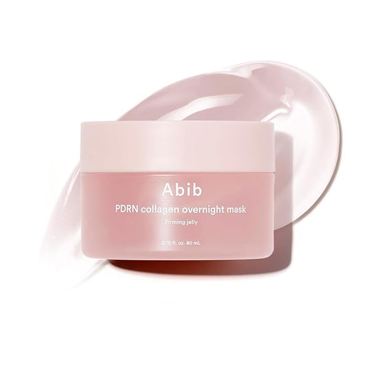 Abib PDRN Collagen Overnight Mask Firming Jelly 2.7 fl oz I Moisturizer for Slugging Intensive Hydrating Nourishing Face Sleeping Mask for Korean Skin Care (Firming Jelly 2.7 fl oz (Vegan PDRN))