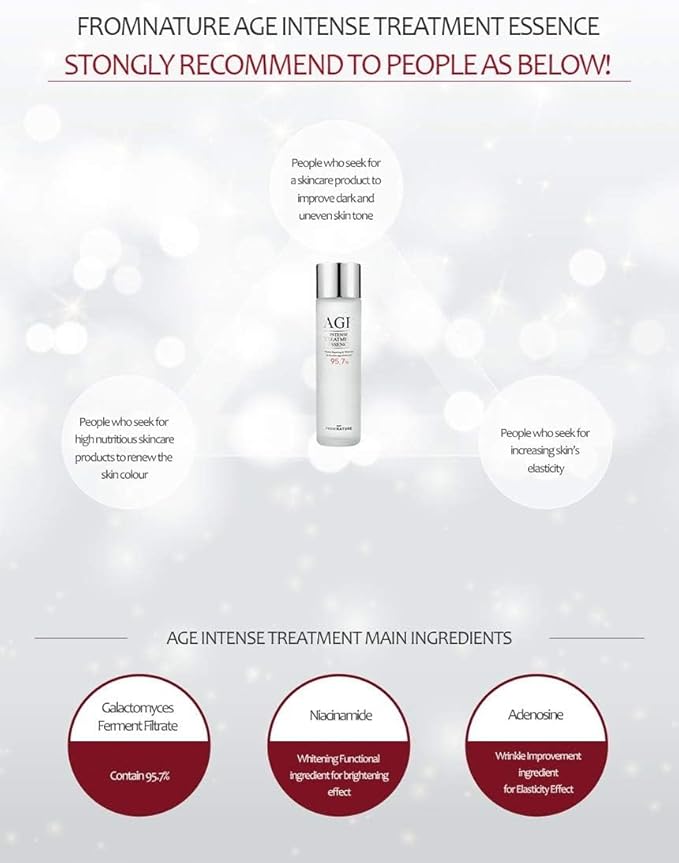 [FROM NATURE] AGE Intense Treatment Essence (150ml 5.07 oz) Wrinkle Repairing & Whitening