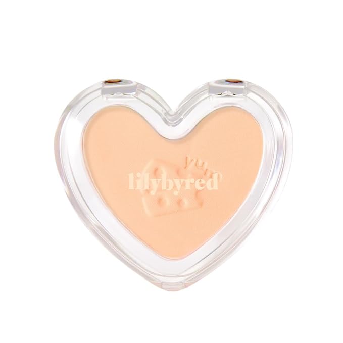 Lilybyred Love Beam Blur Cheek - Soft Blurring Powder Blush with Moody Pastel Colors, Nourishing Formula for a Flawless Radiant Look, K-Beauty (03_Blurry Cheddar)