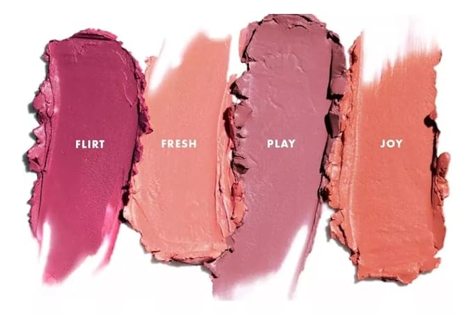 FARMASi Blush Stick, Radiant & Cheerful – Vitamin E-Infused, Comfortable Matte for Lips & Cheeks, 0.14 oz / 4 g, Joy