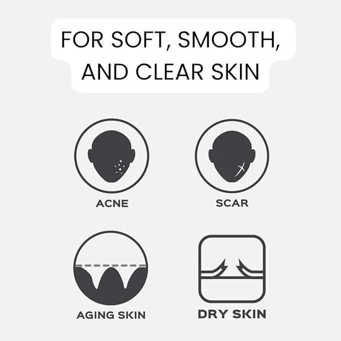 Yu-Be Facial Mask: Skin Firming Collagen | Plant-Based Konjac Sheet Mask Moisturizes, Softens, Nourishes, & Firms Mature Skin | Improves Tone & Texture | Home Spa Masks