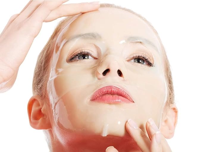 Clinical Resolution Peptide Aqua Gel Mask Instant Hydration, Soothing, Cooling Post-Treatment & Microneedling Relief, 15 Single-Use Masks (3 Boxes, 5 per Box)