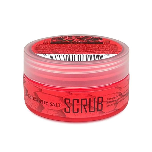 Estesophy Salt Scrub_Rose_Korean Salt Body Scrub, Salt Massge, Salt Soap, Body Care, Rose Salt Shower 4.2oz (120g)